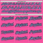 Blue-Black Baseball Arm Jersey Custom Authentic Pink 3 Colors Light Shapes Blue-Black Baseball Arm Jersey Custom Authentic Pink 3 Colors Light Shapes