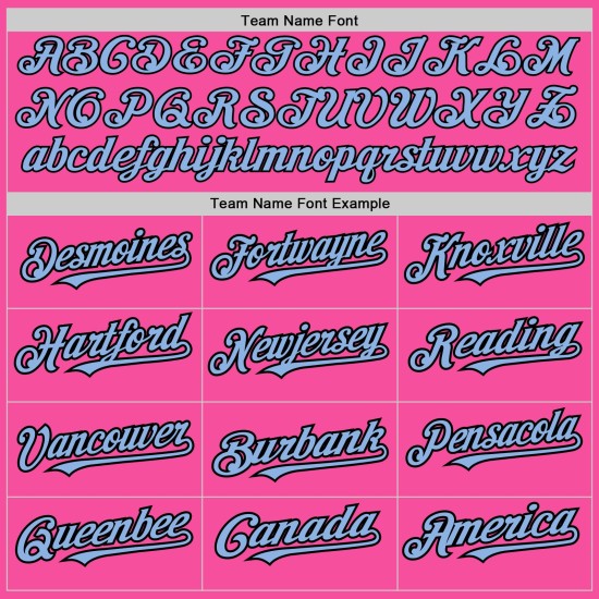 Blue-Black Baseball Arm Jersey Custom Authentic Pink 3 Colors Light Shapes Blue-Black Baseball Arm Jersey Custom Authentic Pink 3 Colors Light Shapes