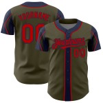 Arm Shapes Baseball Service Red-Navy Custom Authentic Salute To Jersey Colors Olive 3 Arm Shapes Baseball Service Red-Navy Custom Authentic Salute To Jersey Colors Olive 3
