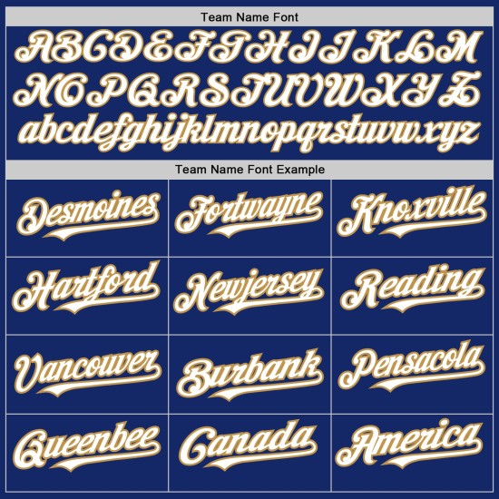 Custom Jersey Arm 3 White-Old Authentic Baseball Royal Shapes Colors Gold