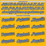 Arm Blue-Navy Authentic Colors Gold Jersey Shapes Light 3 Custom Baseball
