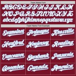 White-Light Jersey Arm Colors Crimson Blue Baseball Custom Authentic Shapes 3