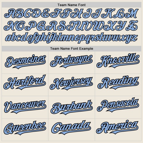 Cream Jersey Custom Light Colors Baseball Blue-Black Shapes 3 Arm Authentic